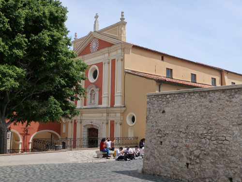 Cathedral in Antibes France