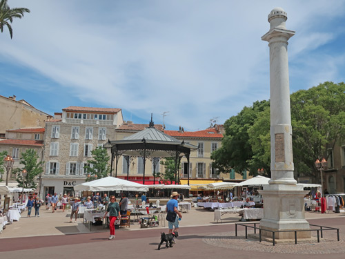 Landmarks in Antibes France