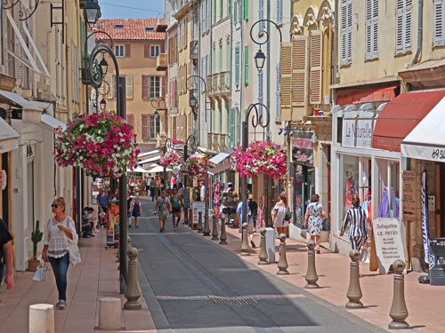 Street in Antibes France