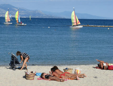 Plage de la Garoupe (Cap d'Antibes)