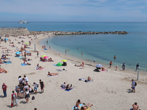 Plage de la Gravette, Antibes France