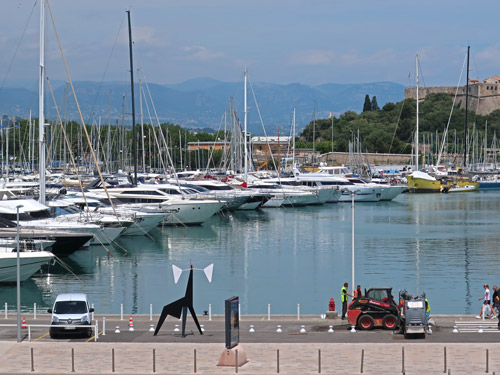 Yacht Harbor in Antibes